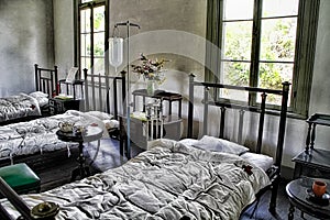 Old japanese hospital room