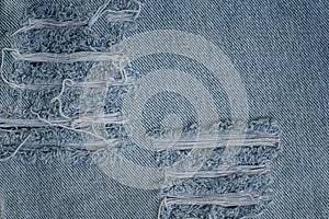 Old jean texture and background