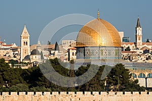 Old Jerusalem, Israel - Dome of the Rock photo