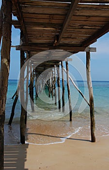 Old jetty photo