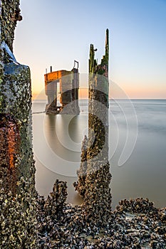 Old jetty at EckvarderhÃÂ¶rne