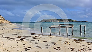 Old jetty at Hamelin Bay, Western Australia