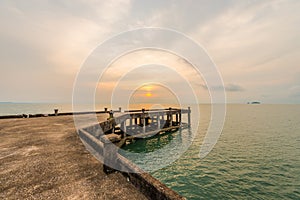 Old jetty at Koh Chang, Thailand.12