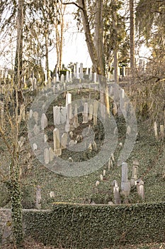 Old Jewish Cemetery in Czech Republic