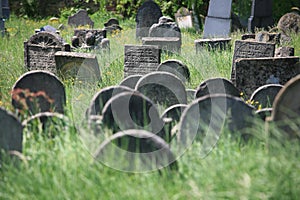 Old Jewish cemetery in Holesov
