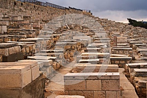 Old jewish cemetry in olive mount