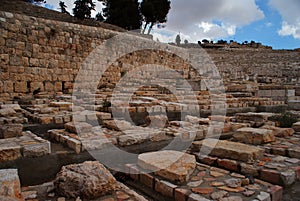 Old jewish cemetry in olive mount