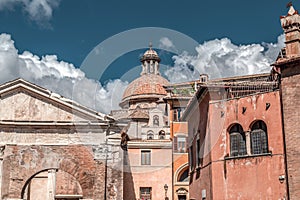 The old Jewish Ghetto of Rome