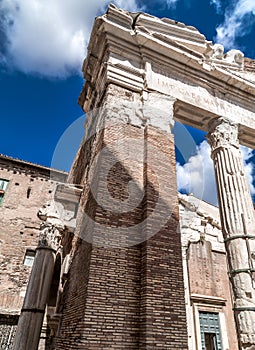 The old Jewish Ghetto of Rome