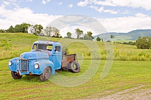 Old junk farm truck