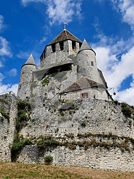 The old keep called “Tour César” in Provins