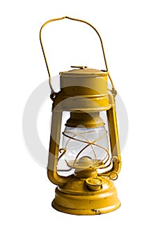 Old kerosene lamp