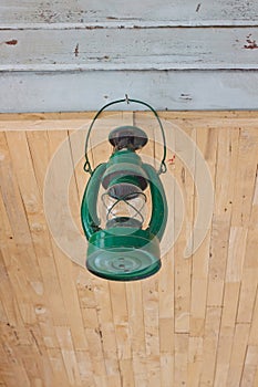 Old kerosene lantern