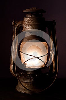 Old kerosene lantern