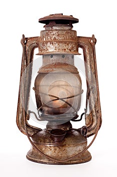 Old kerosene lantern