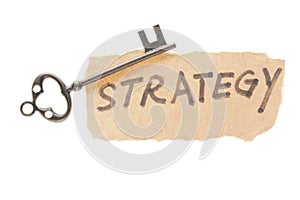 Old key and strategy word