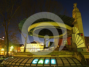 Old Kiosko in Bilbao photo