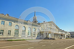 Old Koltsovo airport terminal in Yekaterinburg photo