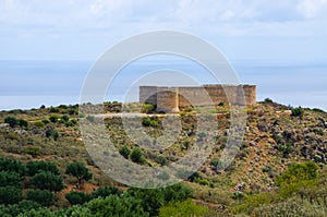 Old Koulos fortess, Crete, Greece