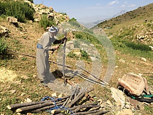An old kurdish man