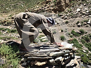 An old kurdish man