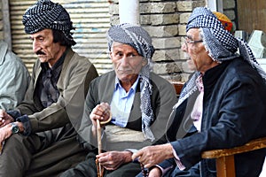 Old Kurdish Mans
