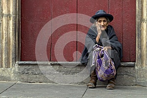 Old Lady in Sucre