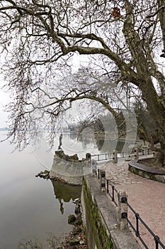 Old lake in Tata