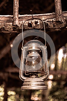 Old lamp photo