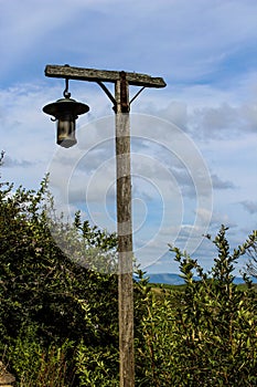 Old lamp post