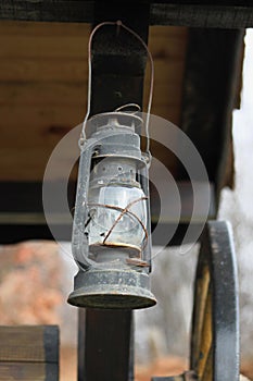 An old lantern
