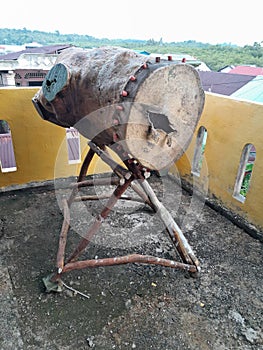Old Large drum