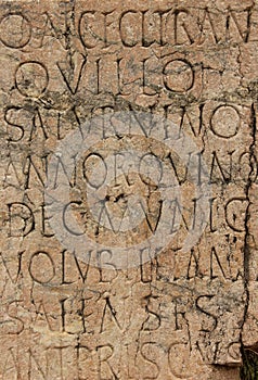 Old Latin Writing