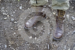 Old Leather Boots