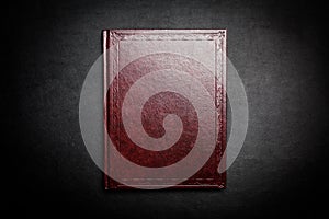 Old leather covered book