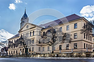 Old library building in Bautzen, Germany