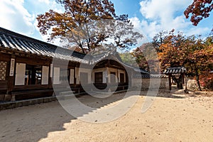 Old library building in Changdeokgung Palace