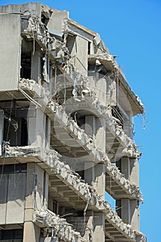 Old library demolition, Birmingham.