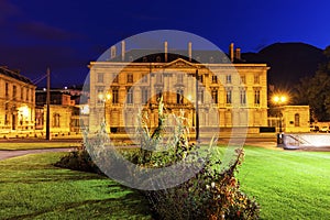 Old library on Place de Verdun in Grenoble