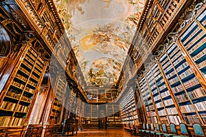 Library of Strahov monastery in Prague