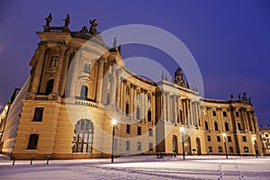 Old Library during the sunrise