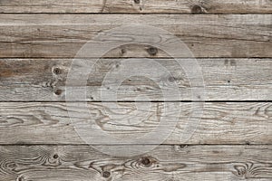 Old light faded wood wall background texture horizontal