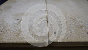 Old light wooden background - Image