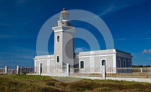 Old lighthouse at Cabo Rojo photo