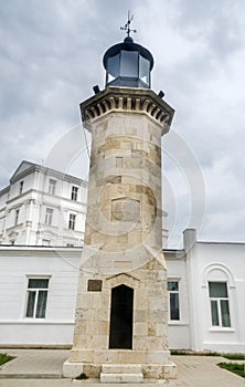 The old lighthouse called Farul Genovez (Genovese lighthouse)