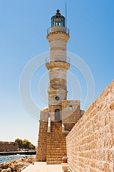 Old lighthouse. Crete