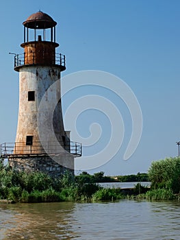 Old Lighthouse in The Danube Delta