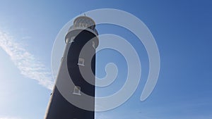 Old Lighthouse at Dungeness is a headland on the coast of Kent, England Historic Grade 2 listed