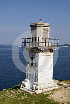 Old lighthouse in in Istria, Croatia, Rovinj