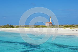 Old lighthouse on Klein Curacao